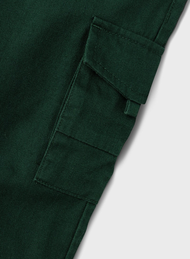 Kids Pocket Detail Straight Pants