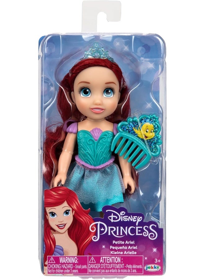 Disney Princess Petite Value 6-Inch Doll With Comb Ariel