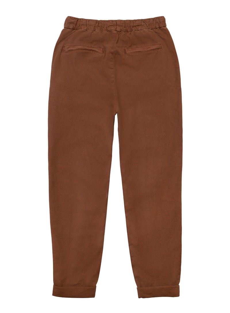 Kids Boys Textured Chino Pant