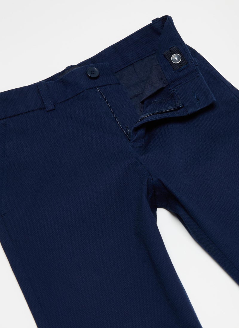 Stretch cotton chinos