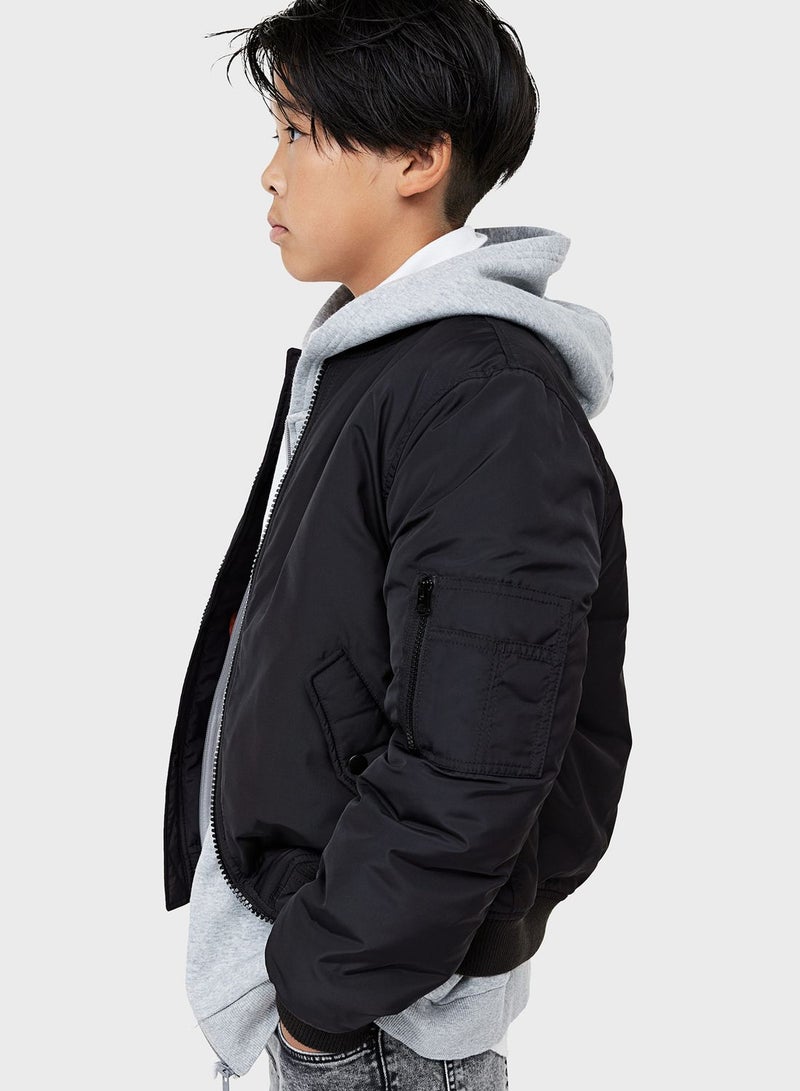 Youth Essential Bomber Jacket