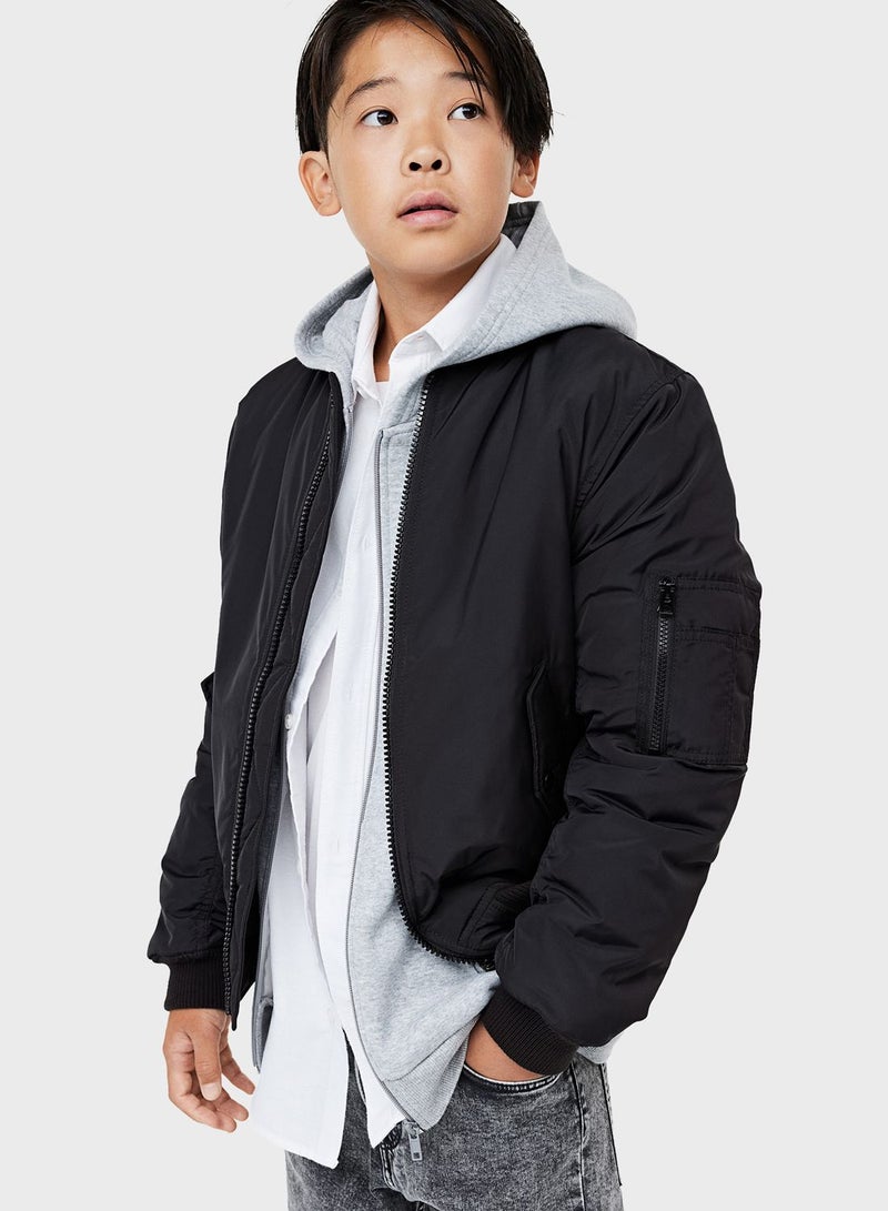 Youth Essential Bomber Jacket