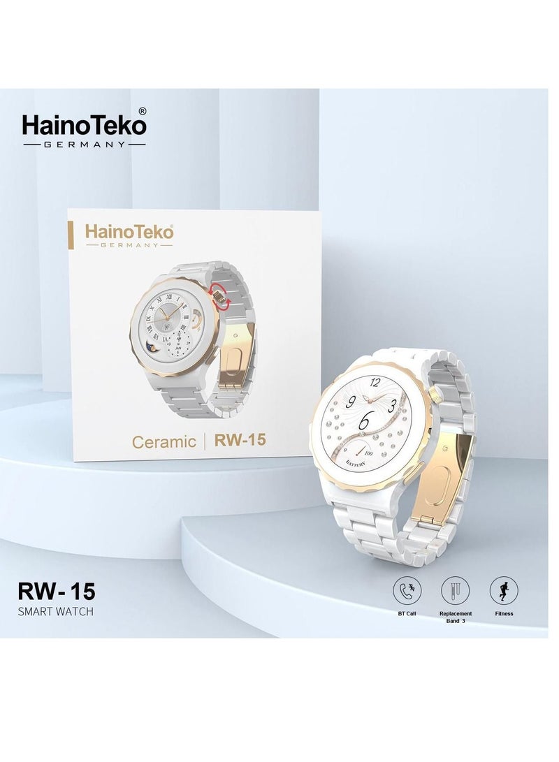 HainoTeko Germany Ceremic RW-15 Watch