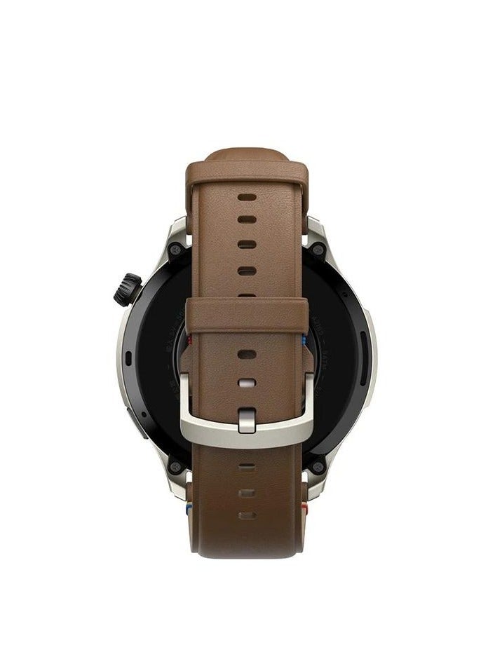 Amazfit GTR 4 Smart Watch-brown