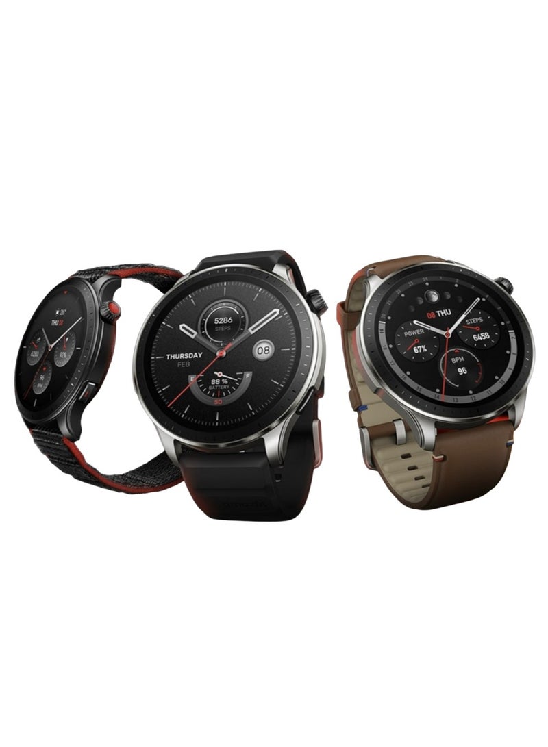 Amazfit GTR 4 Smart Watch-brown