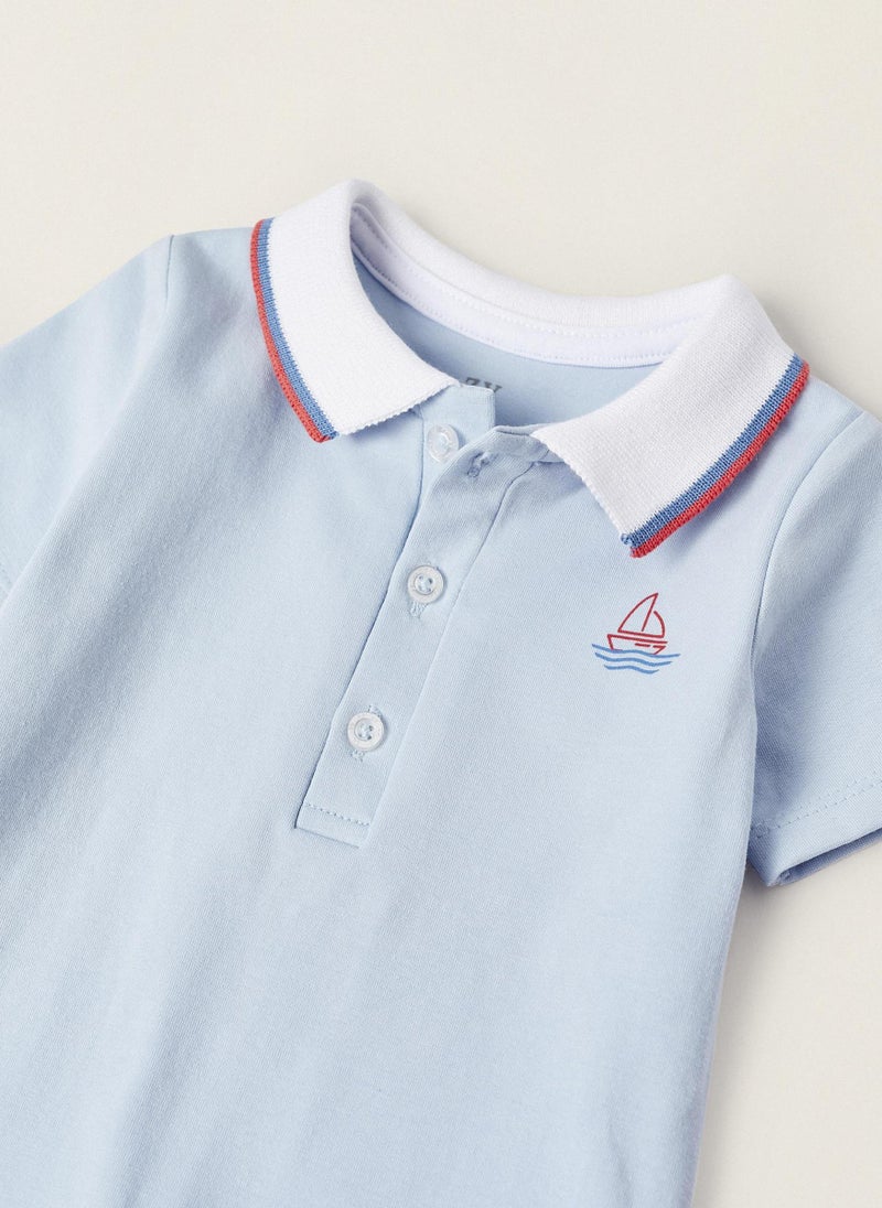 Polo-Bodysuit for Newborns