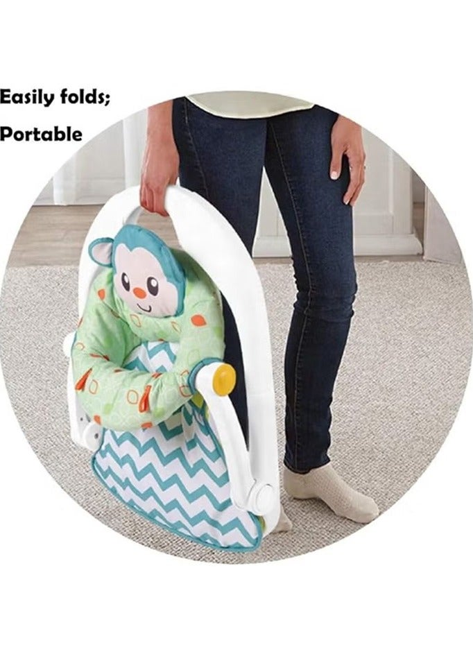 Portable safety, unique design, baby comfortable floor seat, bright colors