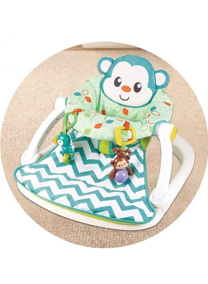 Portable safety, unique design, baby comfortable floor seat, bright colors