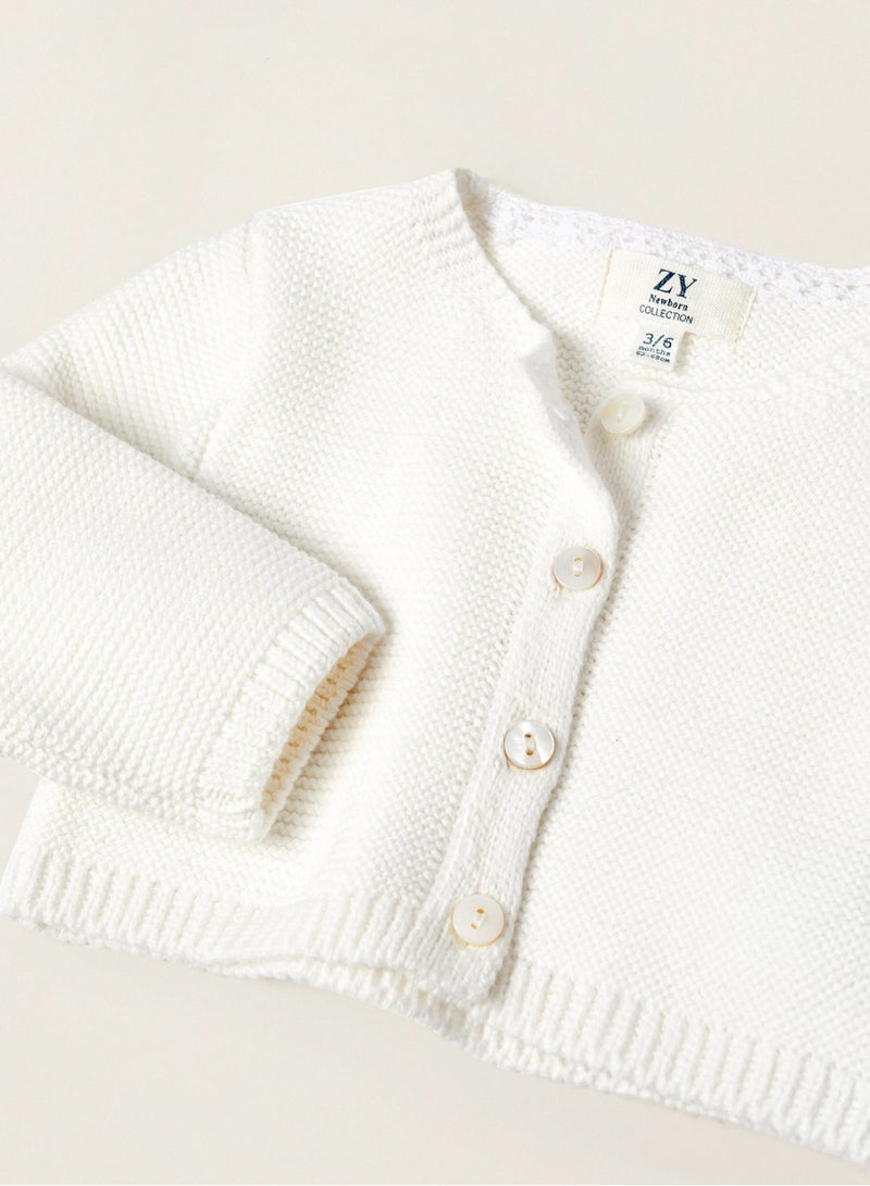 Zippy Cotton Bolero Cardigan For Newborn Baby Girls