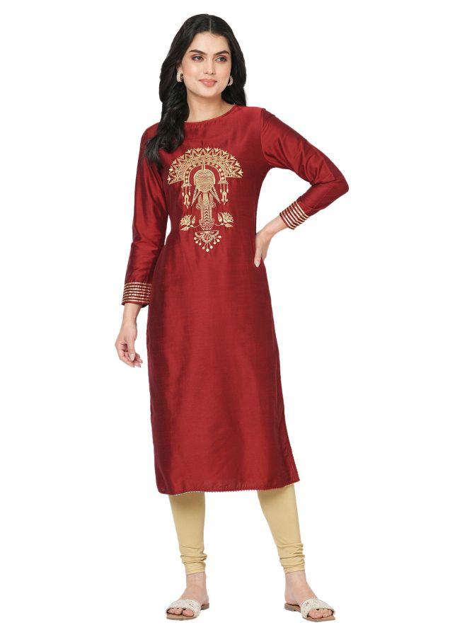 Regular Fit Festive Kurta