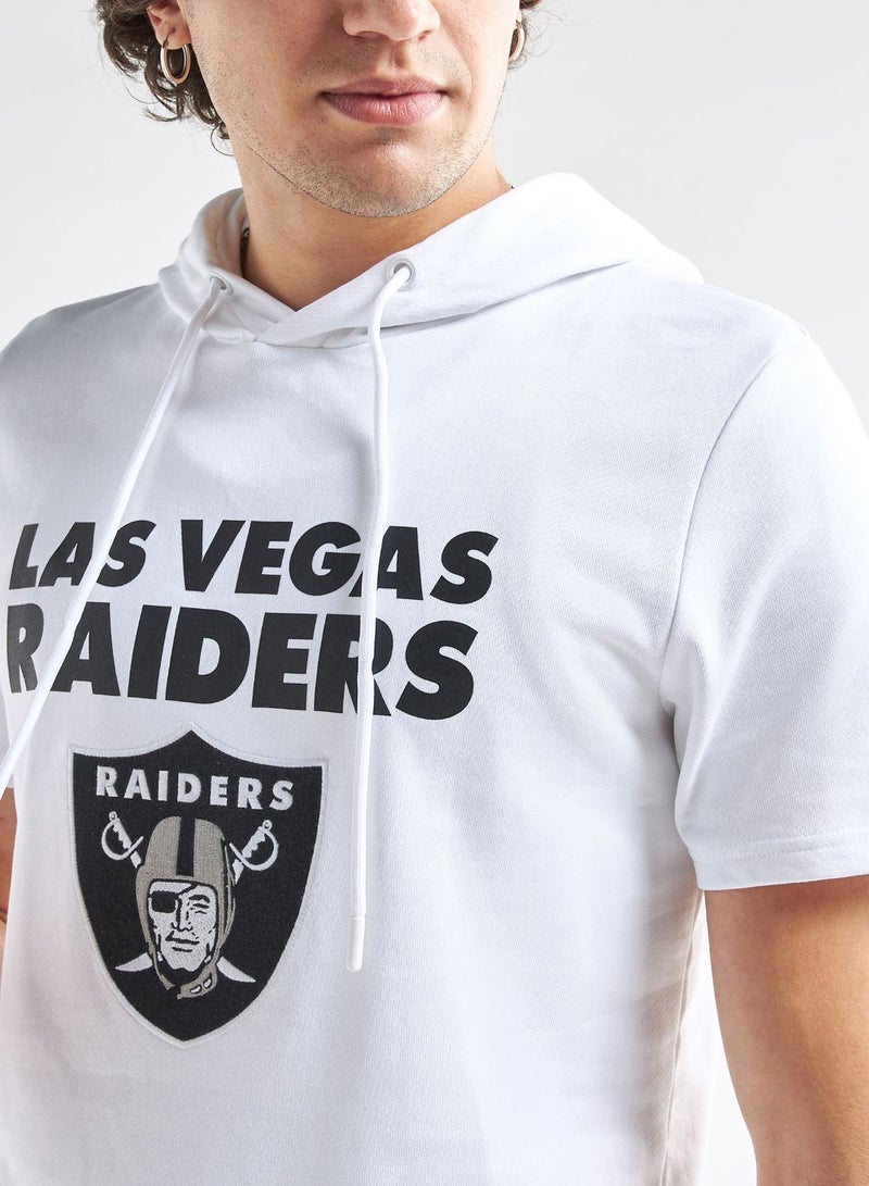 Las Vegas Print Hooded T-Shirt