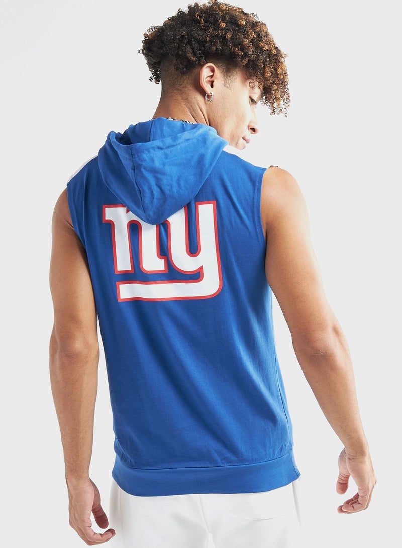 Giants Print Hooded Vest