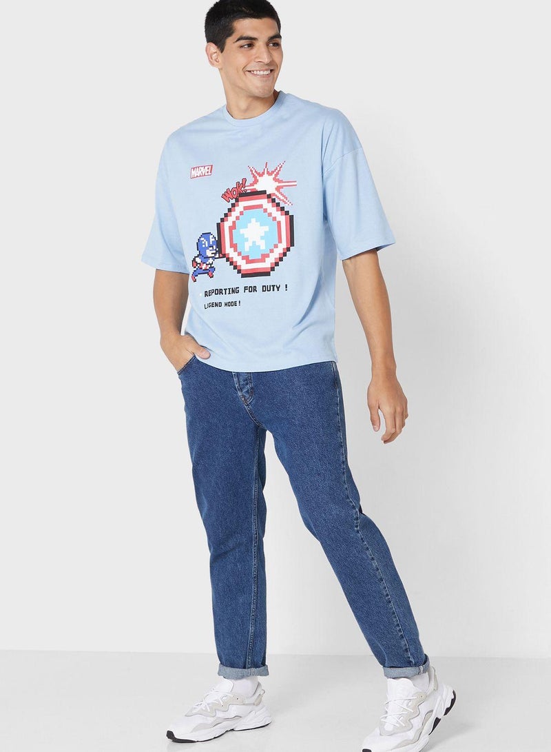 Captain America Oversize T-Shirt