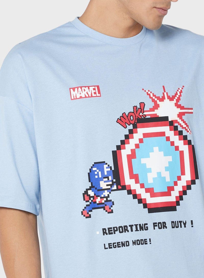 Captain America Oversize T-Shirt