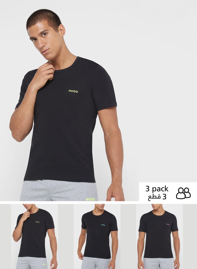 3 Pack Crew Neck T-Shirt