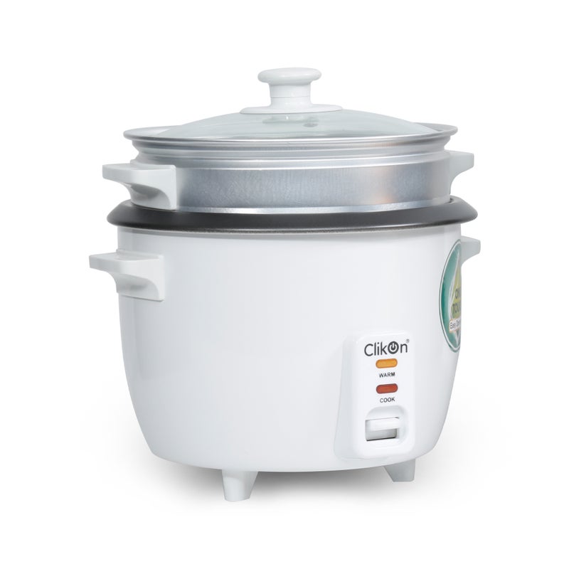 Aluminium Rice Cooker With Stremer 2.8 L 1000.0 W CK2128-N White