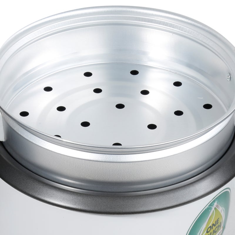 Aluminium Rice Cooker With Stremer 2.8 L 1000.0 W CK2128-N White