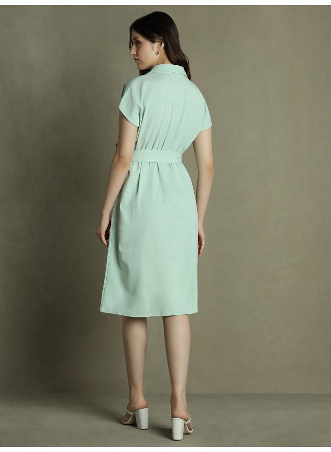 Mint Wrap Dress