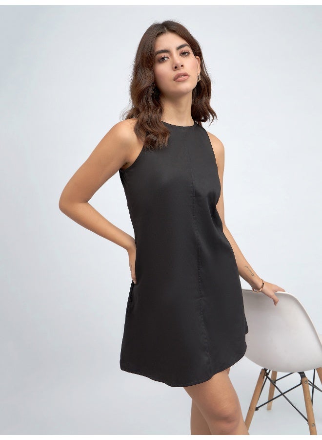 Sleeveless A-Line Dress