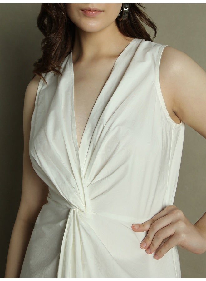 Twisted Sleeveless Dress