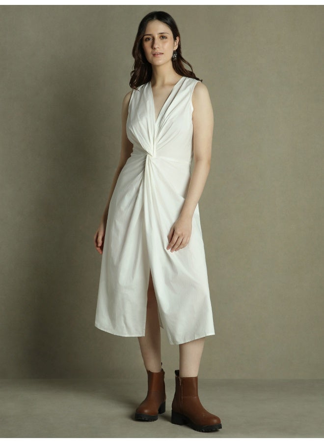Twisted Sleeveless Dress
