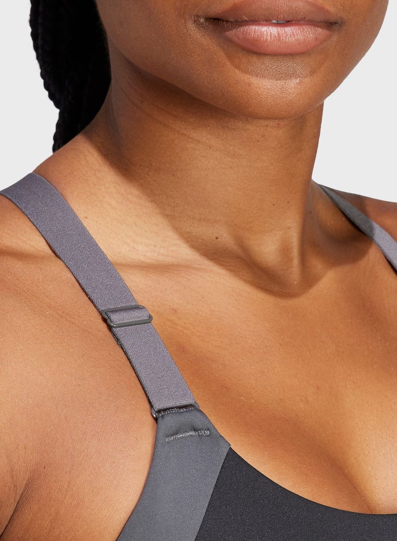 Powerimpact Training Medium-Support Techfit Colorblock Bra