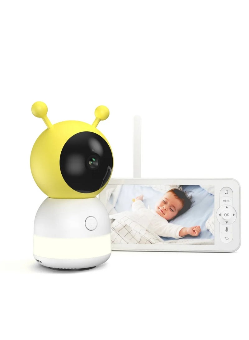 Promage Connect Smart WIFI 5” Baby Monitor With PTZ Camera