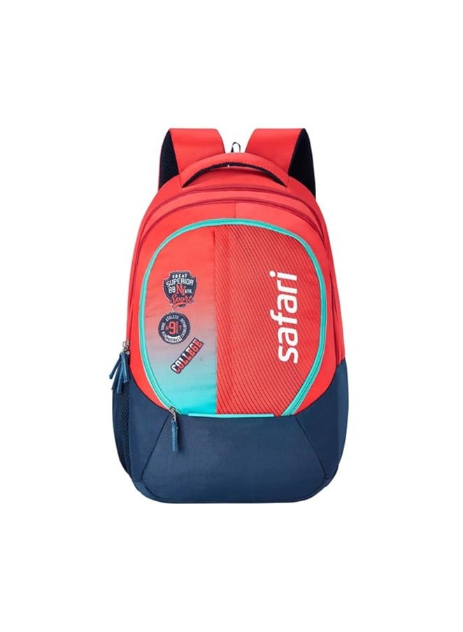Safari Trio 15 Casual Backpack, 3 Compartments with Side and Front Pocket