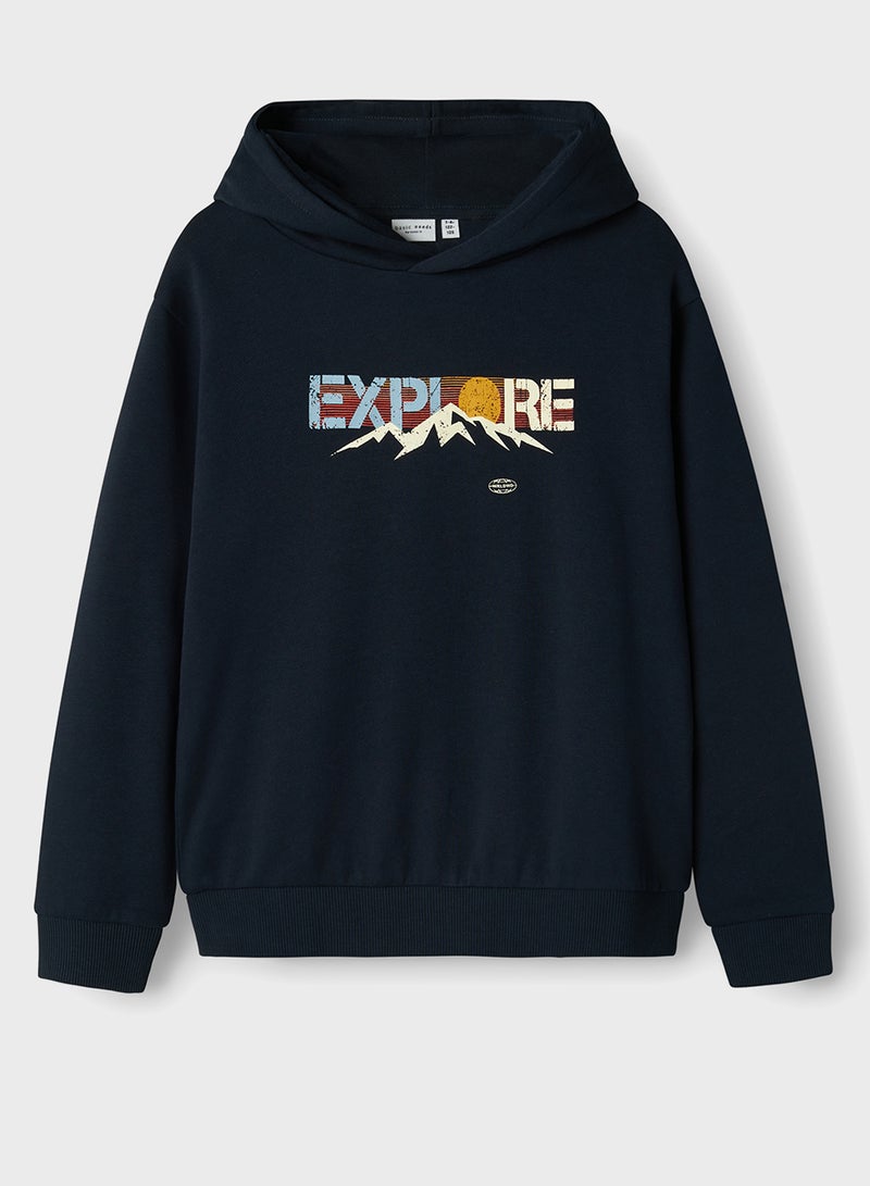 Kids Graphic Hoodie