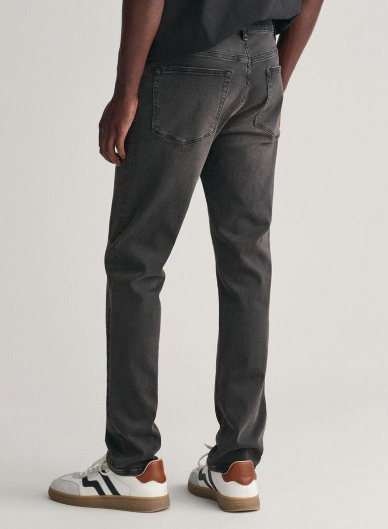 Gant Extra Slim Fit Active Recover Black Jeans