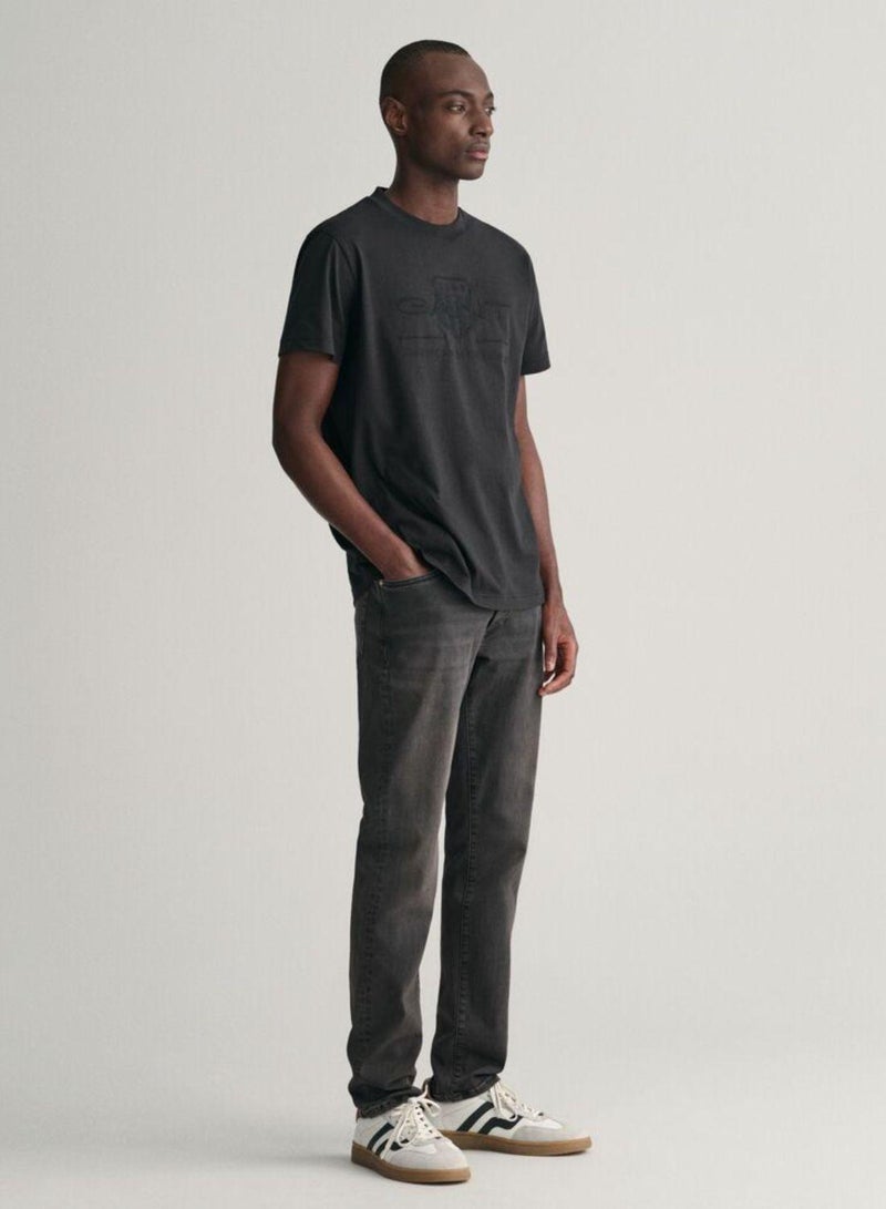 Gant Extra Slim Fit Active Recover Black Jeans