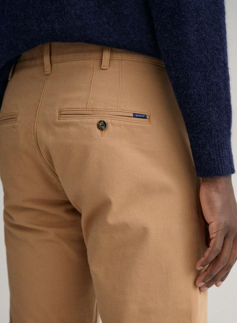 Hallden Slim Fit Comfort Super Chinos