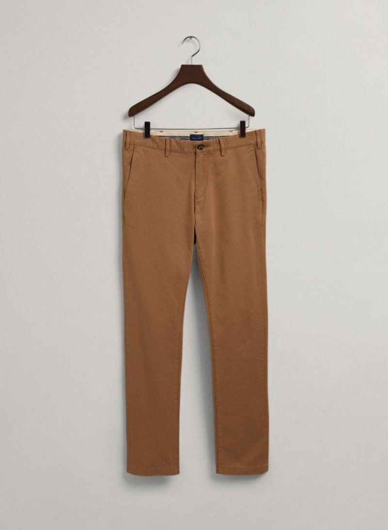 Hallden Slim Fit Comfort Super Chinos