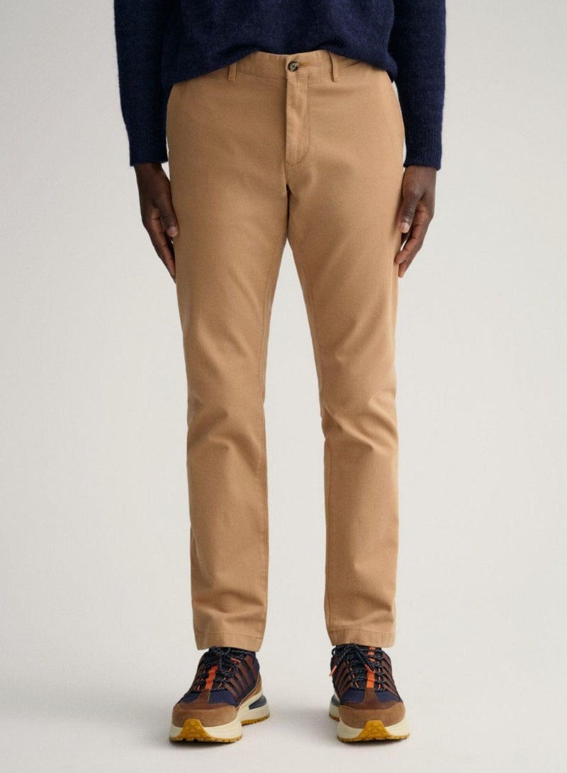 Hallden Slim Fit Comfort Super Chinos