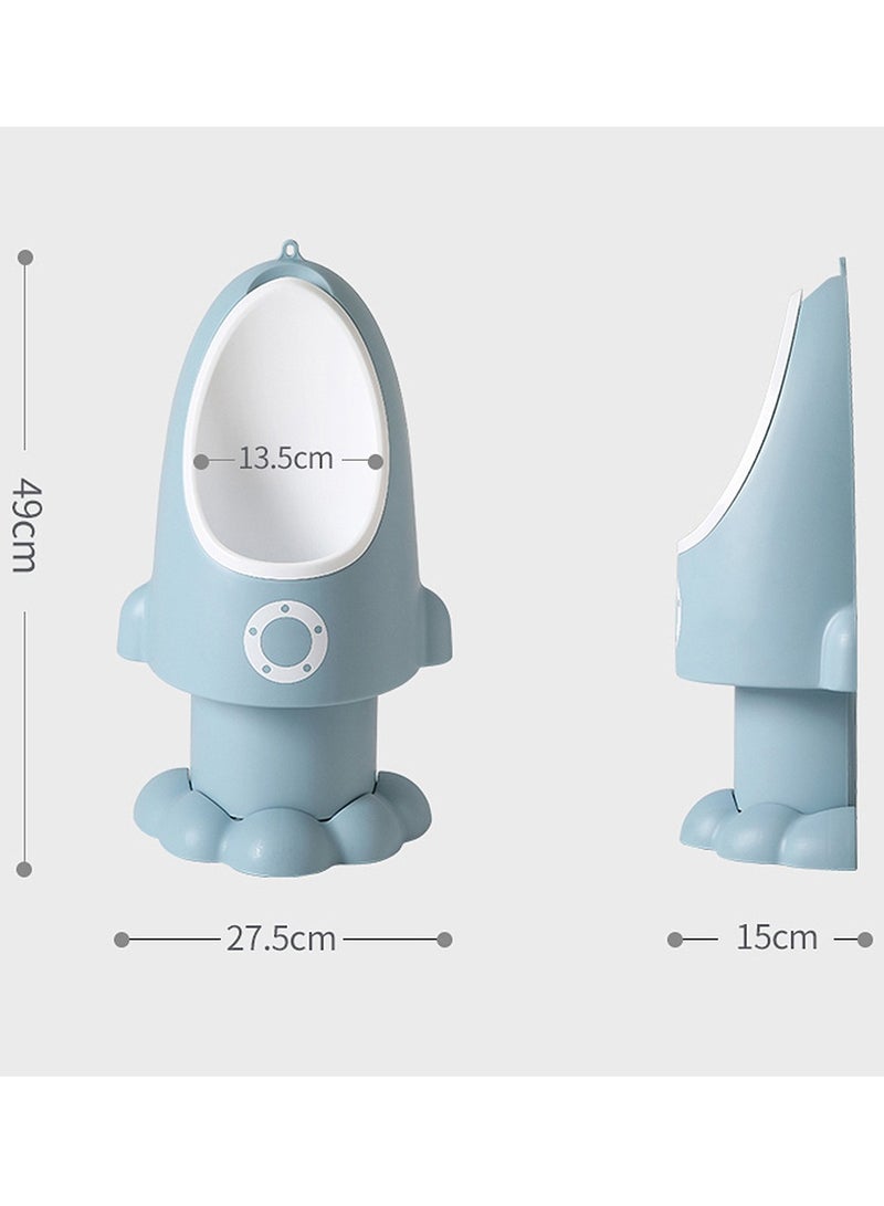 Babeland 6.5cm Adjustable Separable Kids Potty Toilet Training Boys Pee Trainer, Portable Toddler Urinal, Easy to Clean and Install, Pee Target with Fun Design