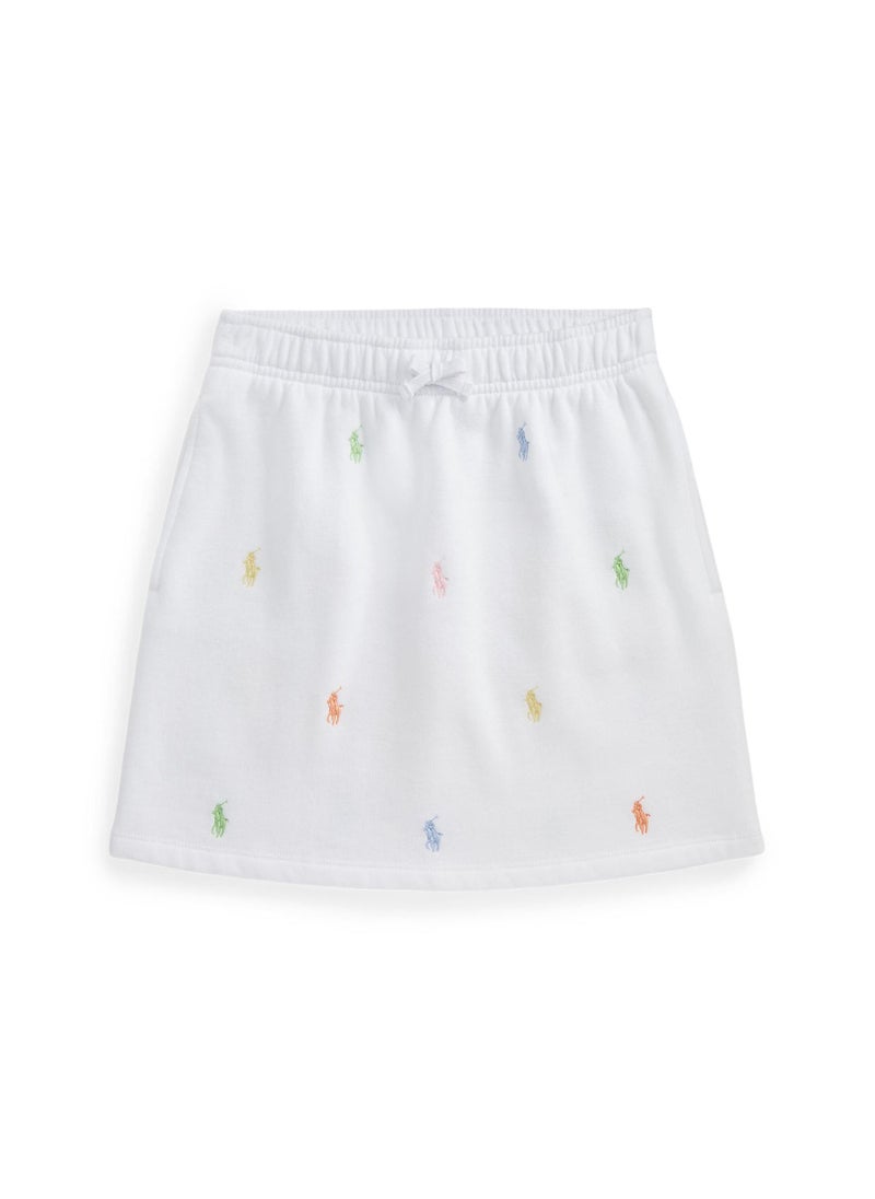 Youth Logo Print Skirt