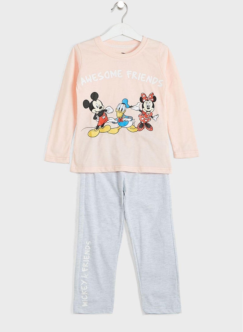 Kids Minnie Mouse & Friends Pyjama Set