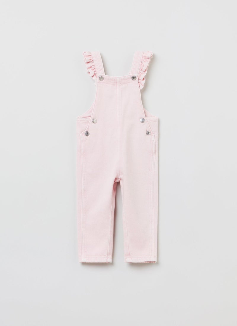 OVS Baby Girl Frill Edged Strap Denim