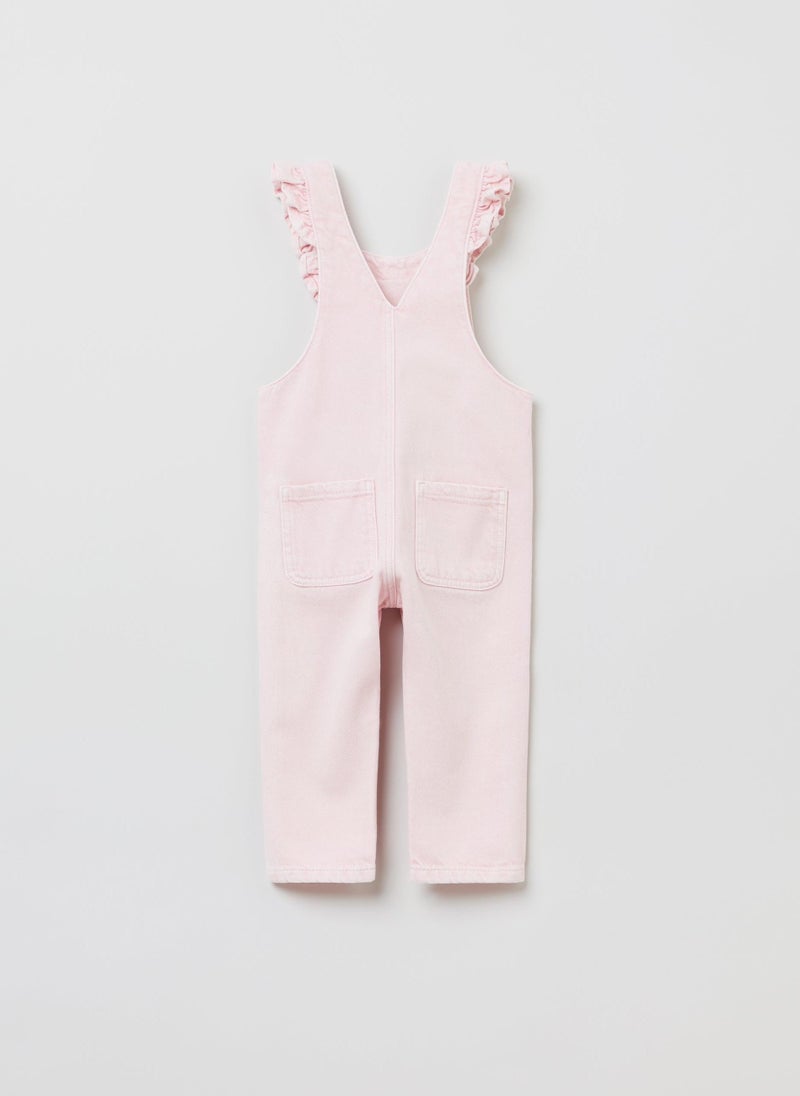 OVS Baby Girl Frill Edged Strap Denim