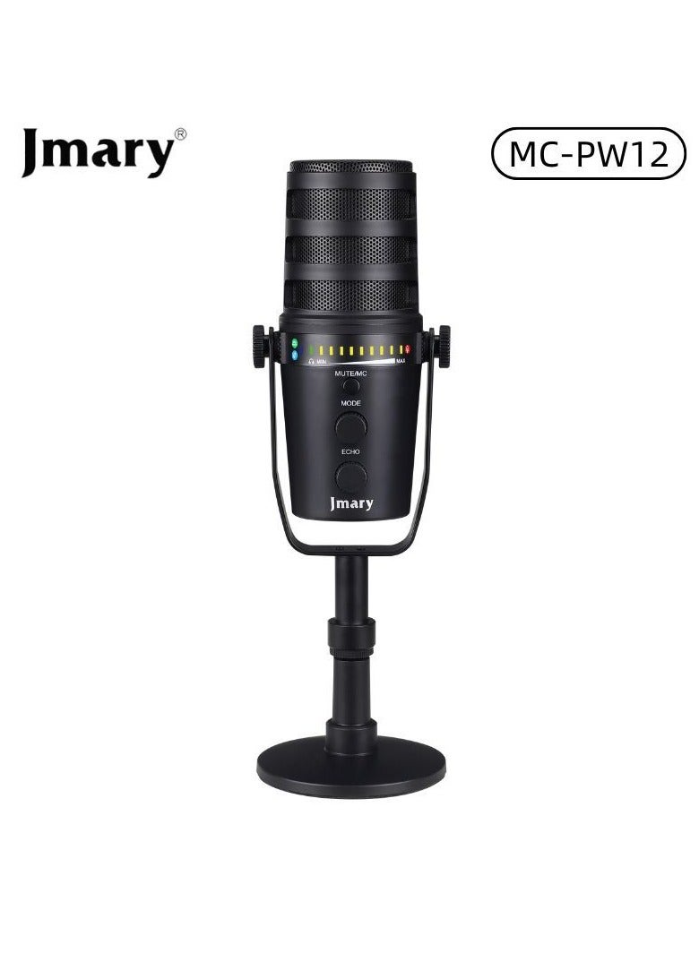 JMARY MC-PW12 USB Desktop Condenser Microphone