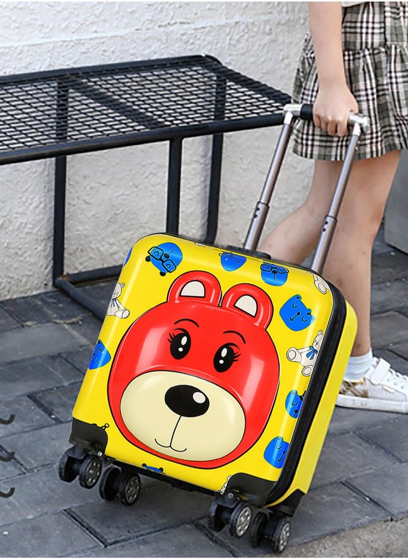 Kids Roller Duffle Bag Travel Quiet Spinner Wheel Luggage 18 Inch Travel and School Roller Case