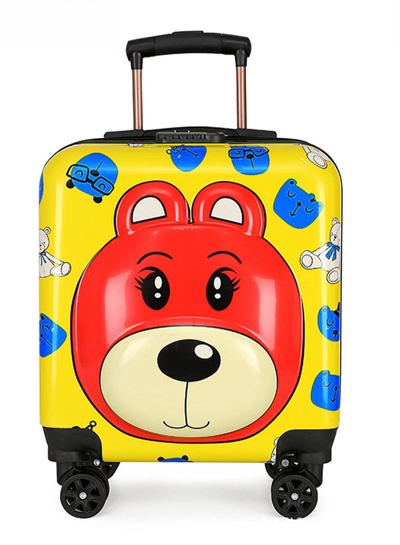 Kids Roller Duffle Bag Travel Quiet Spinner Wheel Luggage 18 Inch Travel and School Roller Case