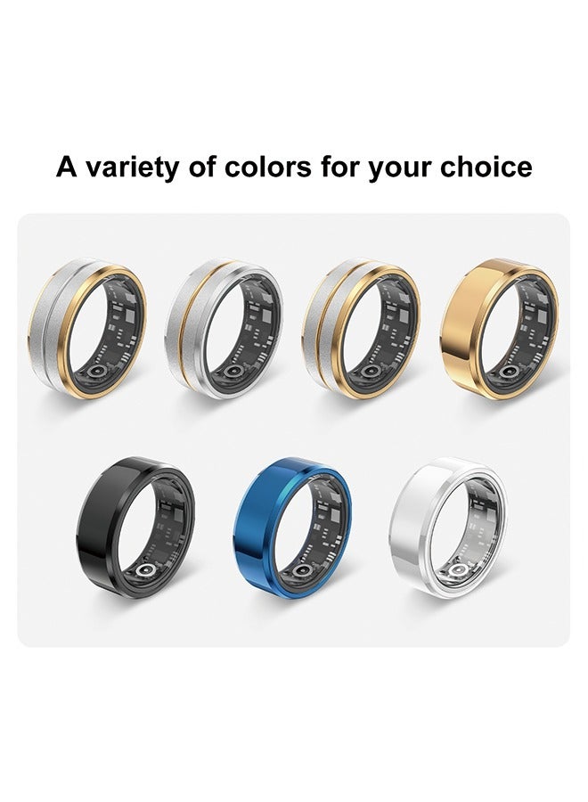 Smart Ring SR - Heart Rate, Blood Oxygen, Sleep Tracking, Step Counting, IP68 Waterproof,line charger