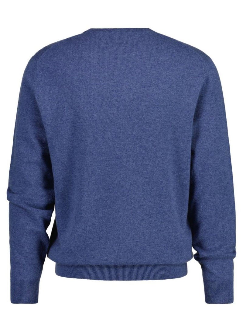 Extra Fine Lambswool V-Neck Sweater