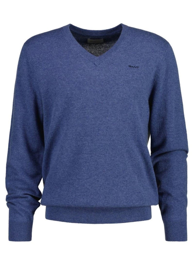 Extra Fine Lambswool V-Neck Sweater