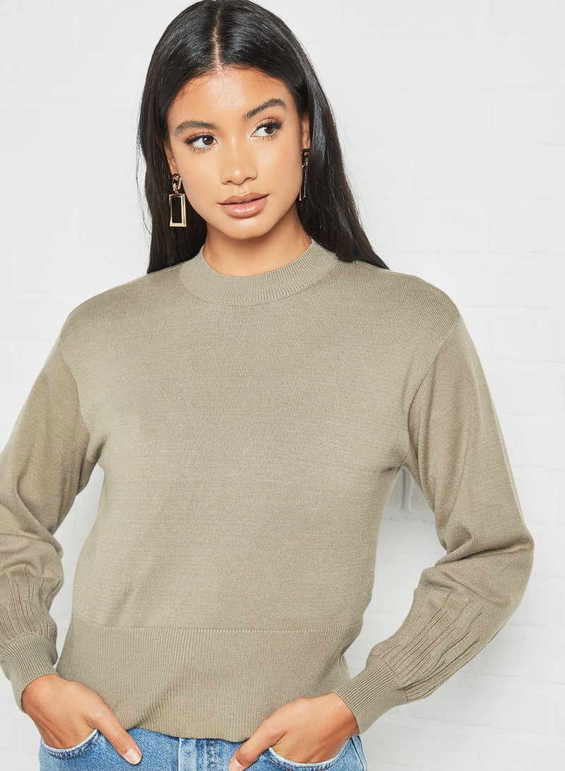 Long Sleeve Sweater Grey