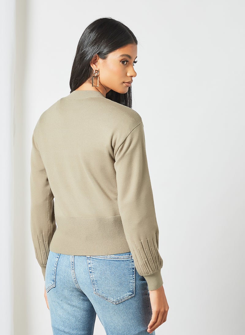 Long Sleeve Sweater Grey