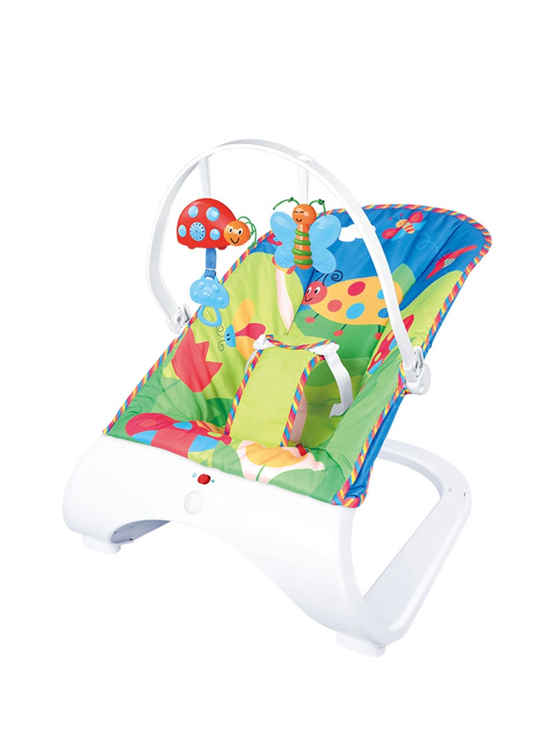 Vibration Baby Rocking Chair. Baby Rockers With Music, Lightweight Baby Swing, Can Lie And Sit