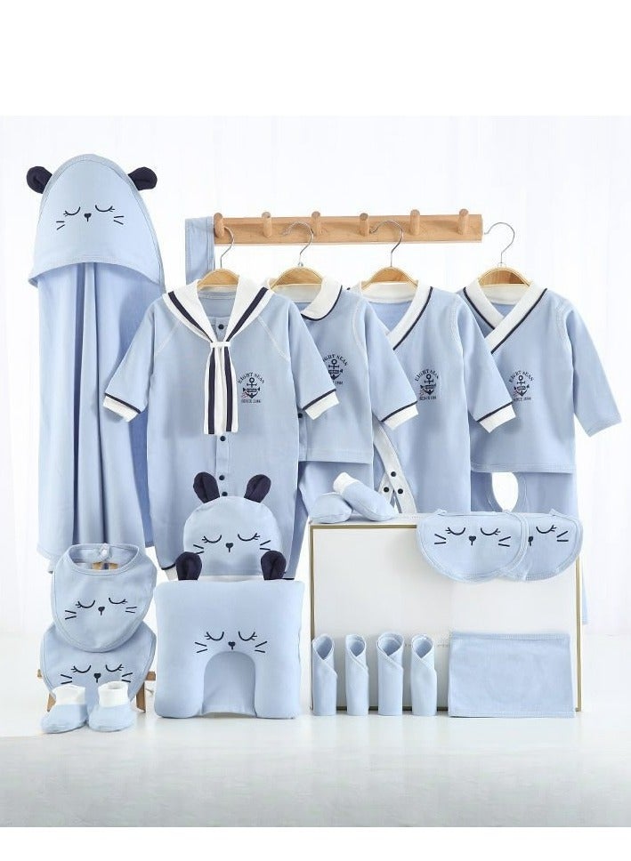 23 Piece Set - Quality Newborn Gift Box Set Made Of Pure Cotton Newborn Baby Gift Box