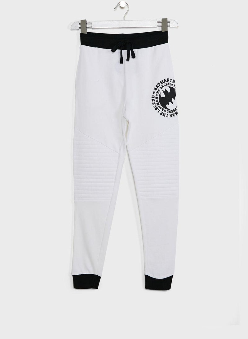 Youth Batman Logo Sweatpants